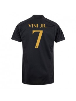 Moški Nogometna dresi replika Real Madrid Vinicius Junior #7 Tretji 2023-24 Kratek rokav